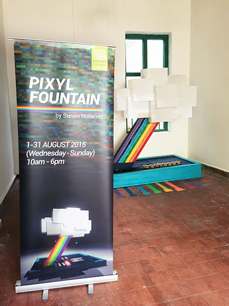 Pixyl Fountain Poster